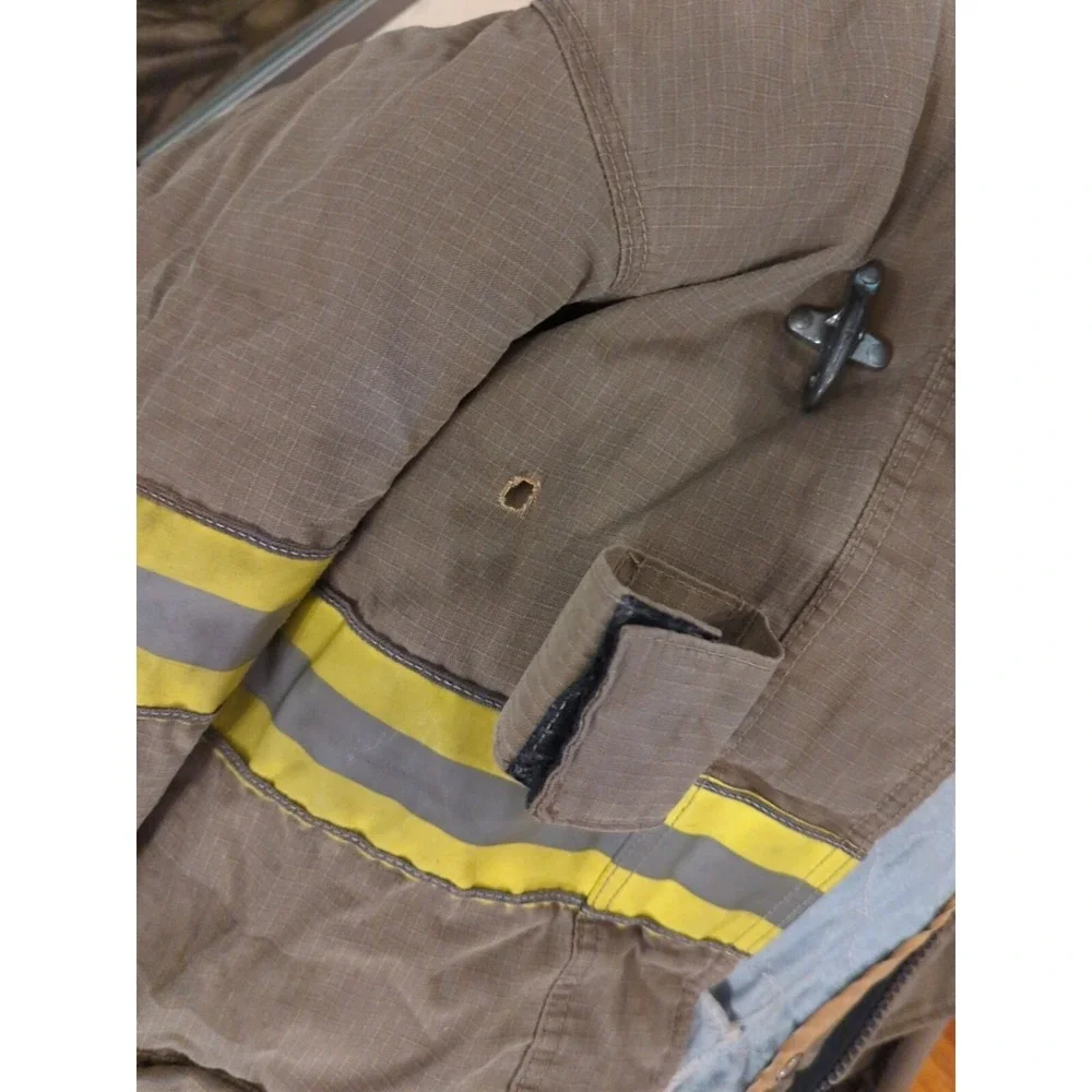 Vintage Retired Firefighter‎ Turnout JACKET FIRE COAT USED Size 40 X 32